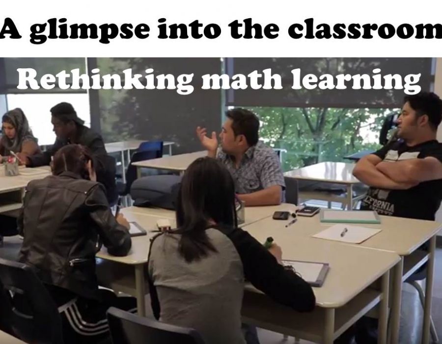 A Glimpse into the Classroom: Rethinking Math Learning