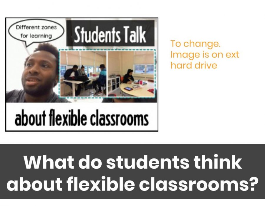 students talk about flexible learning environments